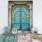 Designart - Old-European Door Vintage - Vintage Gallery-wrapped Canvas